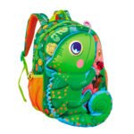Mochila Costas Bichos EVA - Camaleão Verde