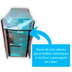 Kit Capa Para Teclado, Gabinete e Monitor 23″ 24″ – Sarja - Imagem 3