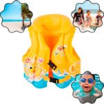 Colete Inflável 40cm AMARELO