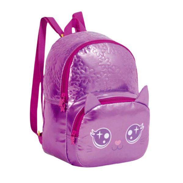 Mochila de Costas Metalizado - Violeta