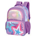Mochila de Costas Paetê - Violeta