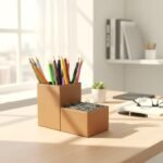 Kit Porta Canetas e Clips - Castor - Imagem 3