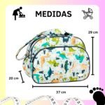 Bolsa M Dinossauro - Azul - Imagem 2