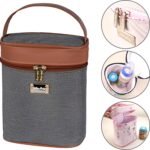 Porta Mamadeira M Mesclinha - Cinza