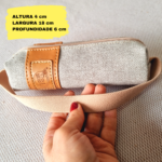 Estojo Pequeno Sustentável com Elástico - Imagem 5