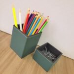 Kit Porta Canetas e Clips - Verde - Imagem 3