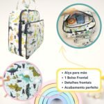 Bolsa G Dinossauro - Azul - Imagem 4