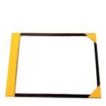 Risque Rabisque com 10 Folhas A3 - Amarelo e Preto