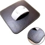 Mouse Pad Couro Sintético - Café