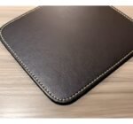 Mouse Pad Couro Sintético - Café - Imagem 2