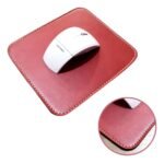 Mouse Pad Couro Sintético - Vermelho
