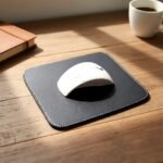 Mouse Pad Couro Sintético - Preto - Imagem 3