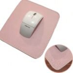 Mouse Pad Couro Sintético - Rosa-bebê