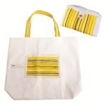 Sacola Ecobag Dobrável Carteira - Amarelo