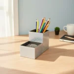 Kit Porta Canetas e Clips Bi Collor - Holográfico e Glitter - Imagem 3