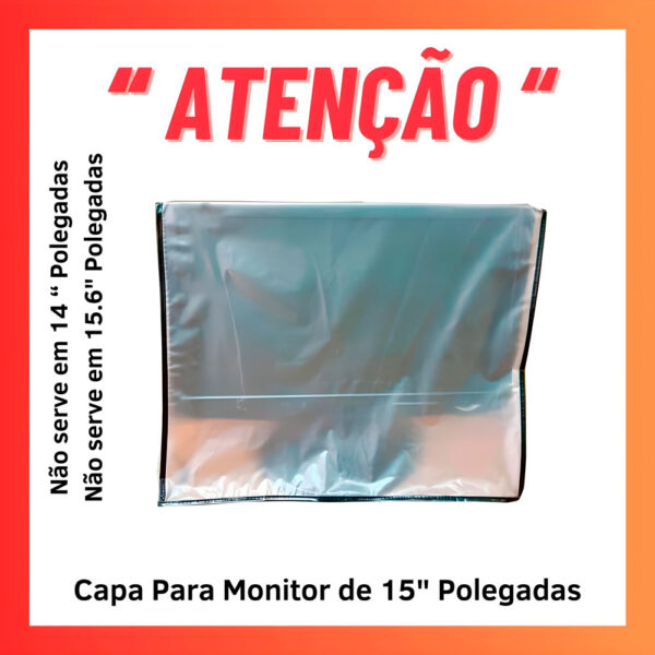 Capa Avulsa Para Monitor 15"