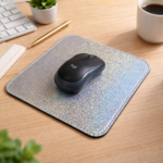 Mouse Pad Couro Sintético - Holográfico e Glitter - Imagem 2