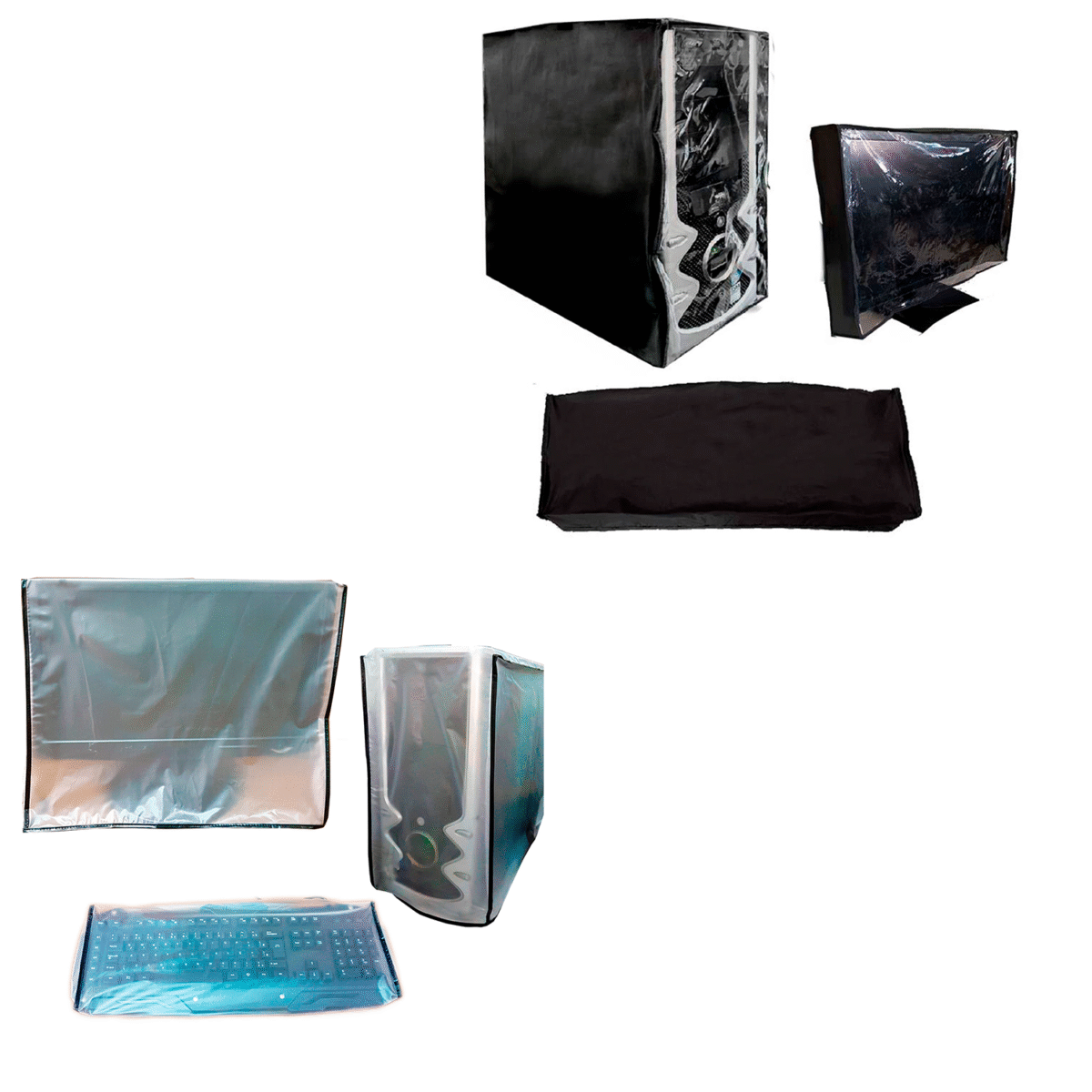Kit Atx Capa Para Teclado, Gabinete e Monitor 27" - Imagem 1