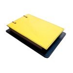 Porta Bloco Argola - Amarelo e Preto