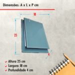 Porta Bloco Argola - Verde Musgo - Imagem 5