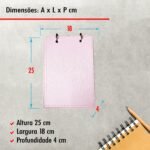 Porta Bloco Argola - Rosa-bebê - Imagem 5