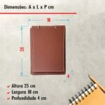 Porta Bloco Argola - Café - Imagem 3