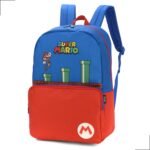 Mochila de Costas Infantil - Super Mario Bros Azul - Imagem 2