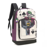 Mochila de Costas Juvenil - Coringa e Batman