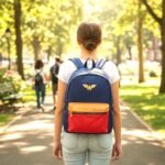 Mochila de Costas Infantil - Mulher Maravilha - Imagem 2