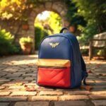 Mochila de Costas Infantil - Mulher Maravilha - Imagem 3