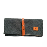 Necessaire Enroladinha Natural Basic - Preto