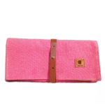 Necessaire Enroladinha Natural Basic - Pink
