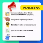 Colete Inflável 50cm LARANJA - Imagem 2