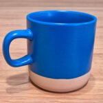 Kit 2 Canecas de 350ml de Cerâmica Cor Azul - Imagem 2