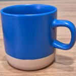 Kit 2 Canecas de 350ml de Cerâmica Cor Azul - Imagem 3
