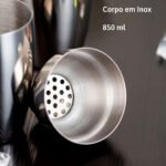 Coqueteleira Aço Inox 750ml Drinks Caipirinhas - Imagem 5