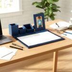 Kit Organizador de Mesa Premium - Azul - Imagem 2