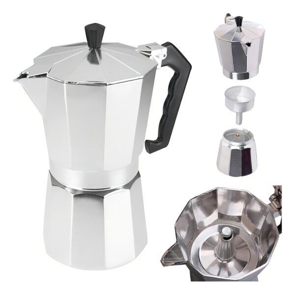Cafeteira Italiana Alumínio 6 Xícaras