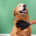 Luva Removedora de Pelo Pet Cachorro Gato na Cor Verde - Imagem 6