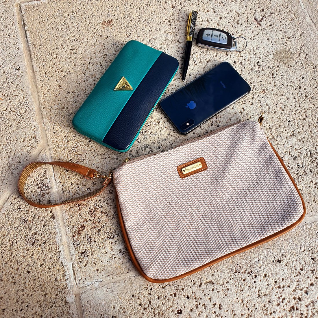 Bolsa Clutch Feminina 2 Em 1 Com Alça De Mão - Imagem 3