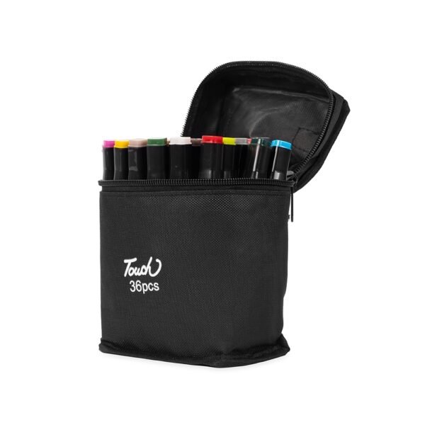 Kit de Canetinhas Pontas Duplas 36 Cores