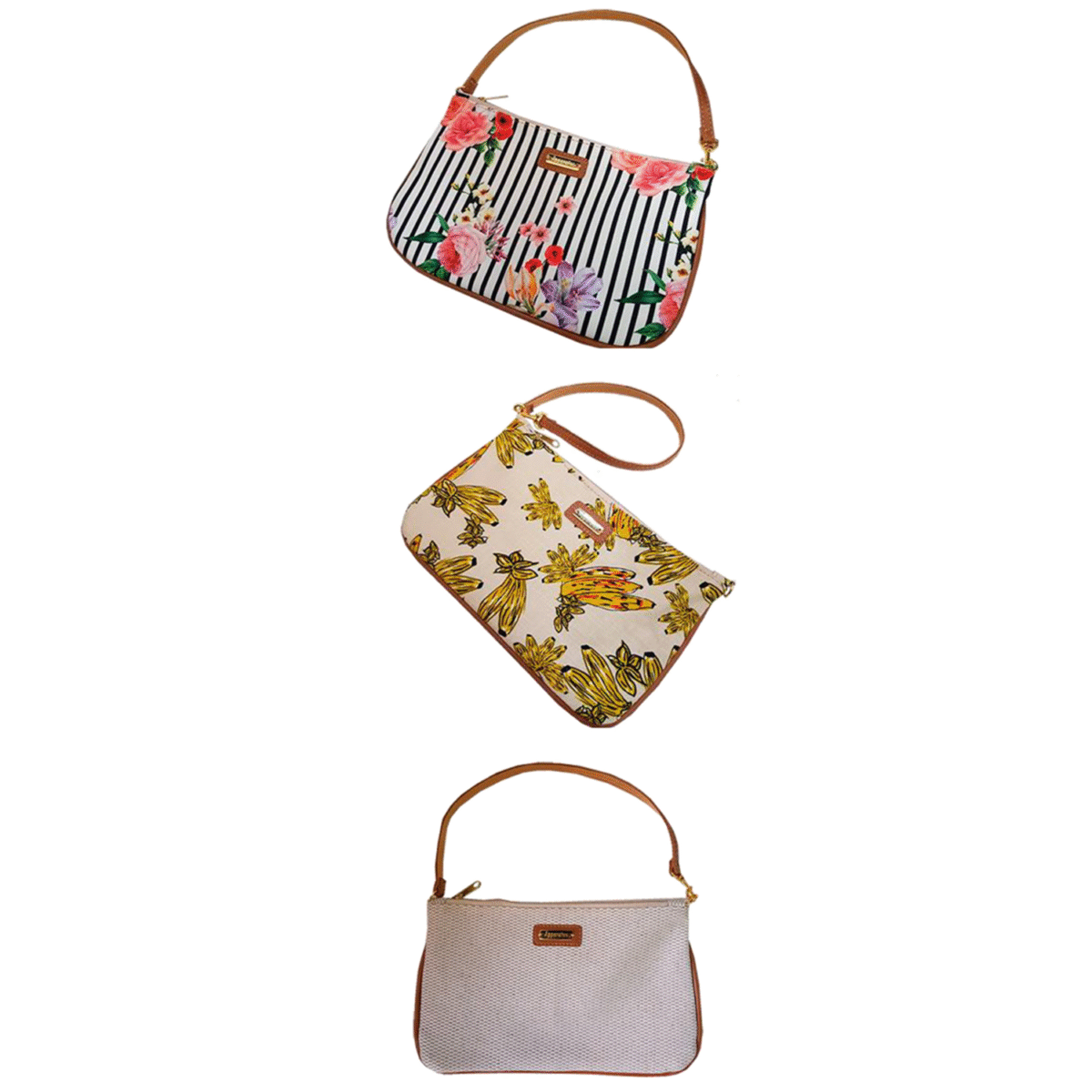Bolsa Clutch Feminina 2 Em 1 Com Alça De Mão - Imagem 1