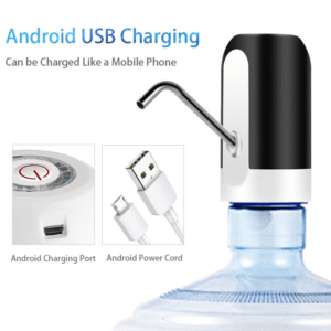 Bomba Elétrica para Galão de Água Recarregável via USB - Imagem 2