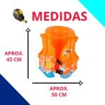 Colete Inflável 50cm - Laranja - Imagem 6