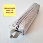 Estojo Fino Cor Prata Linha Quéops - Imagem 2