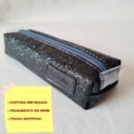 Estojo Pequeno cor Shine Preto Linha Quéops - Imagem 2