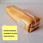 Estojo Pequeno cor Metalizado Ouro Light Linha Quéops - Imagem 2