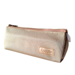 Necessaire Triângulo Linha Quéops - Ouro Light