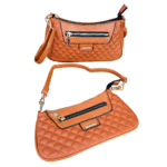 Bolsa Feminina Dupla CARAMELO - Imagem 2