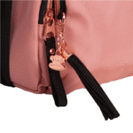 Bolsa Glam Paul Frank Rosa Transversal Média - Imagem 4